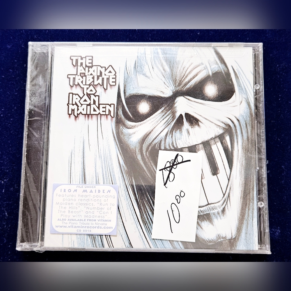 Vitamin Records Piano Tribute to Iron Maiden CD